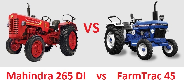 Mahindra 265 DI vs FarmTrac 45