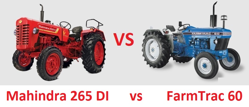 Mahindra 265 DI vs FarmTrac 60