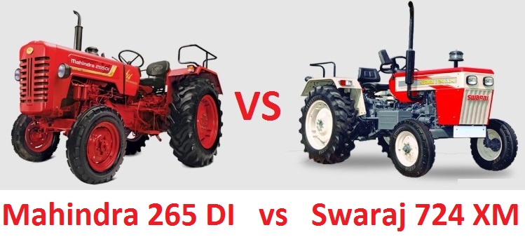 Mahindra 265 DI vs Swaraj 724 XM