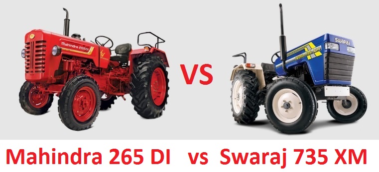 Mahindra 265 DI vs Swaraj 735 XM