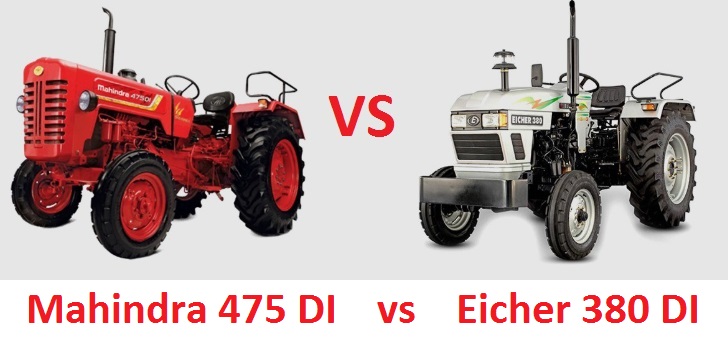 Mahindra 475 DI vs Eicher 380 DI