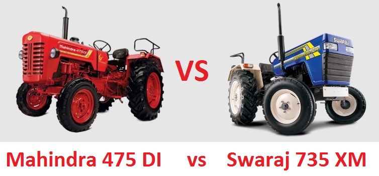 Mahindra 475 DI vs Swaraj 735 XM