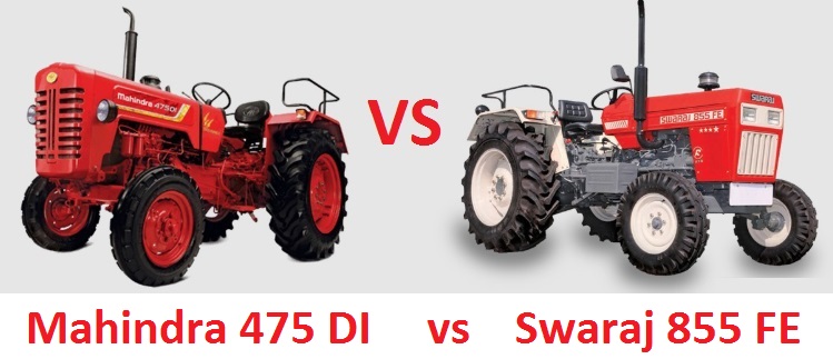 Mahindra 475 DI vs Swaraj 855 FE
