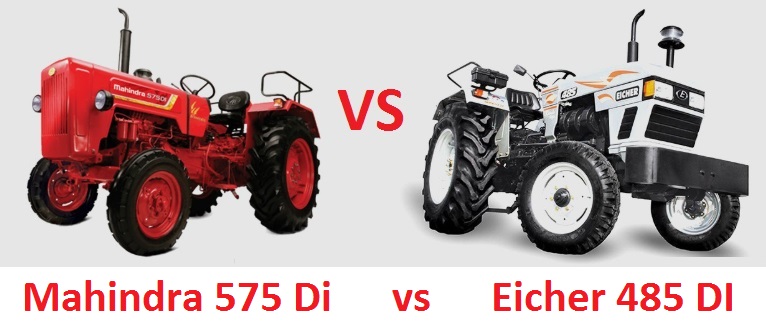 Mahindra 575 Di vs Eicher 485 DI