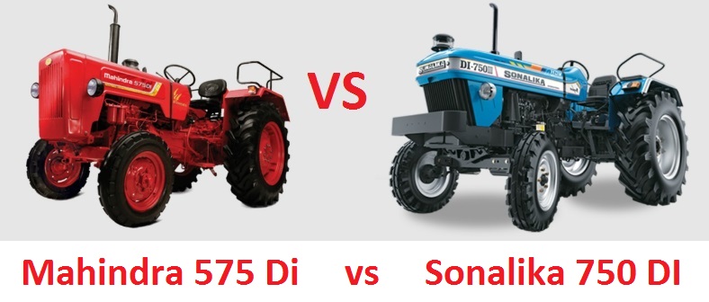 Mahindra 575 Di vs Sonalika 750 DI