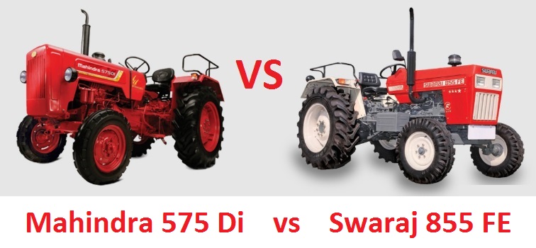 Mahindra 575 Di vs Swaraj 855 FE