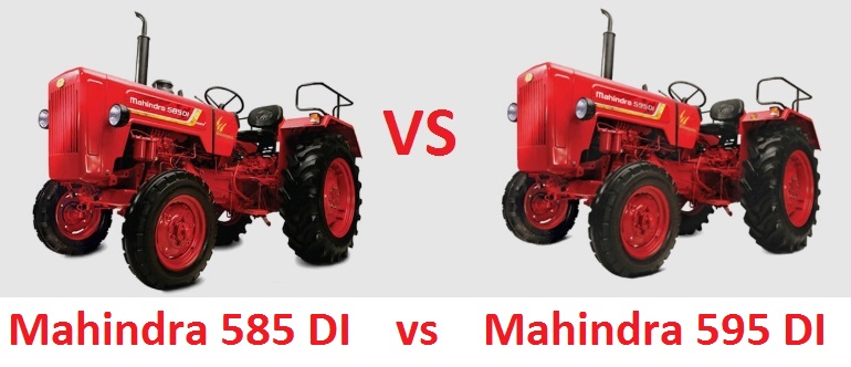 Mahindra 585 DI vs Mahindra 595 DI