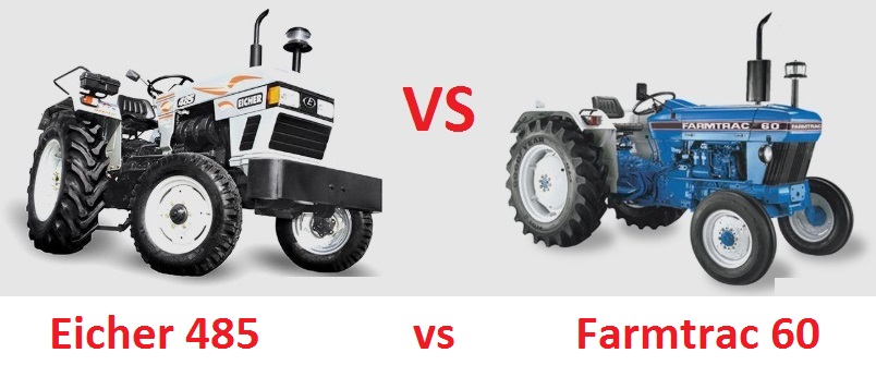 Eicher 485 vs Farmtrac 60