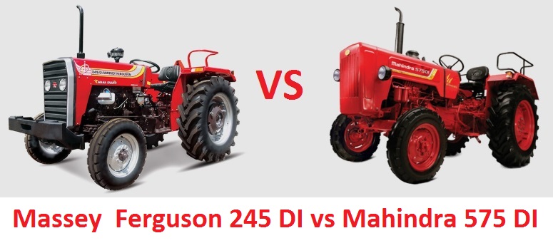 Massey Ferguson 245 DI vs Mahindra 575 DI